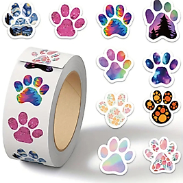 Pati Sticker 50'li, Karışık Desenli