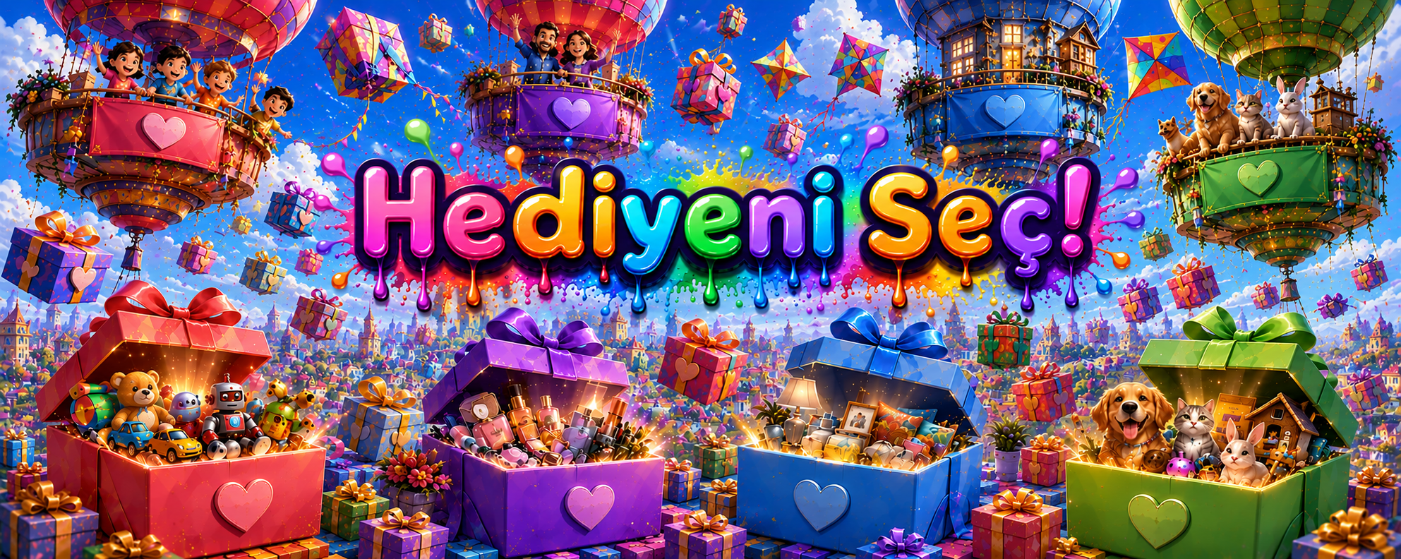 hediyeni seç